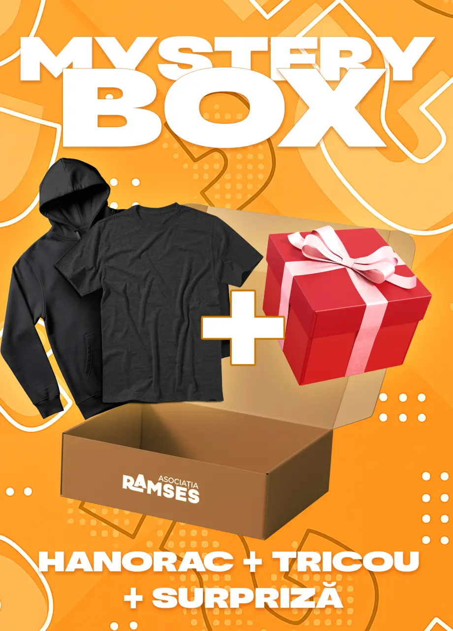 Mystery Box 3: Tricou +Hanorac + Surpriza