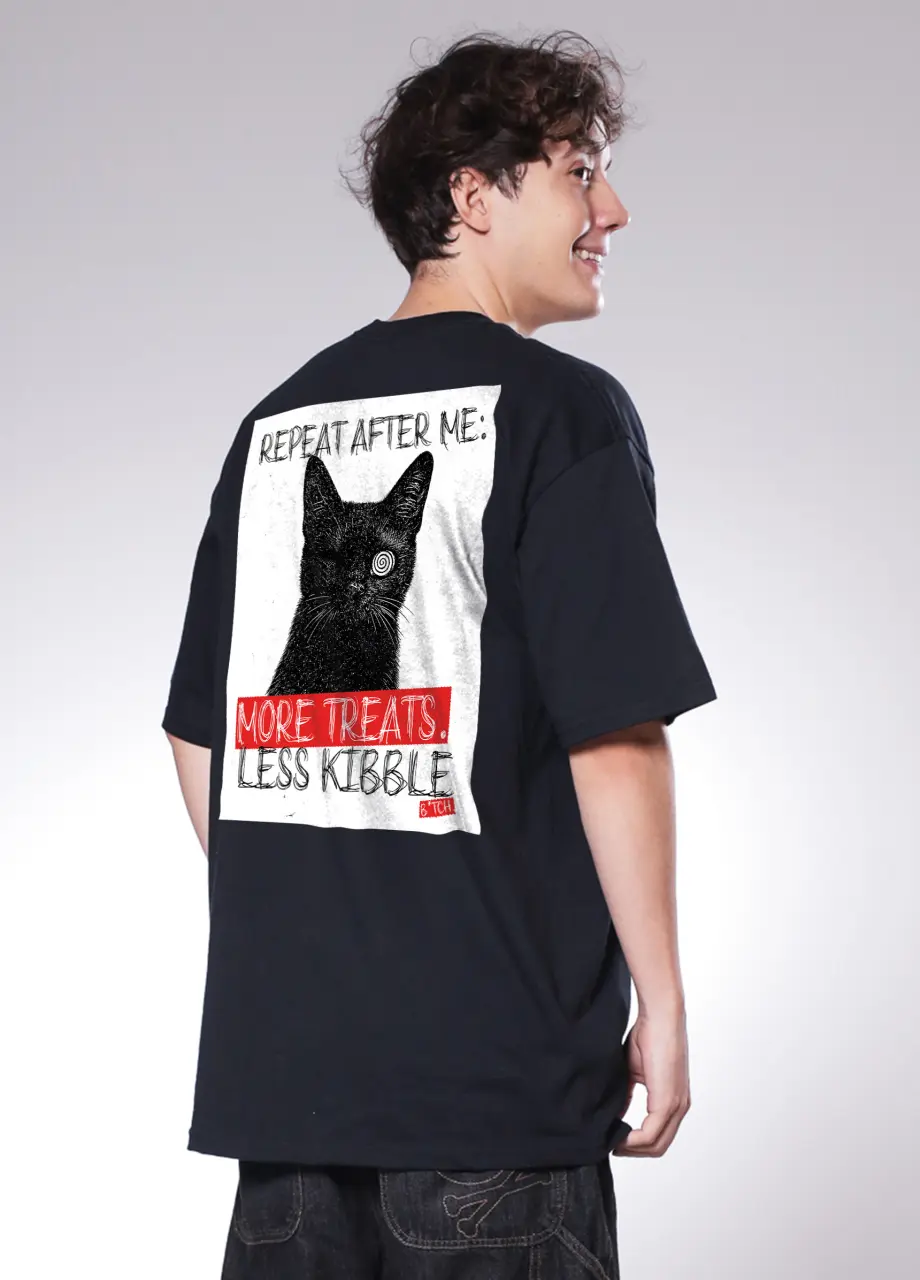 Hypnotic Cat Tricou